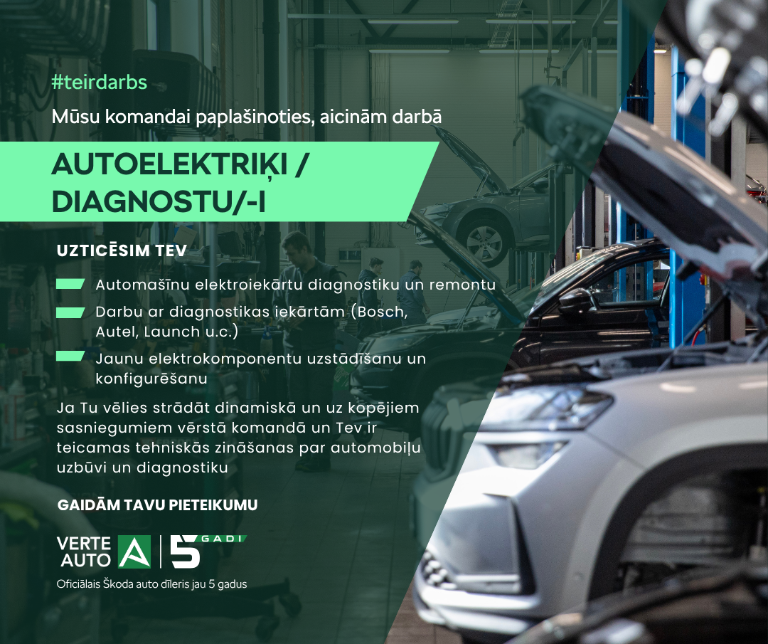 Vakance Servisa klientu konsultats